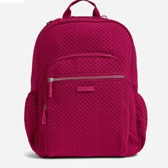 Vera Bradley Handbags - Vera Bradley Campus Backpack Valentines Day Raspberry